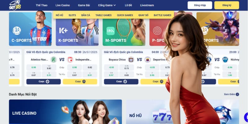 Đánh giá sơ lược về nhà cái SKY88